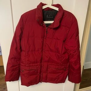 Bogner Red Winter Ski Puffer Jacket Size 6 Medium